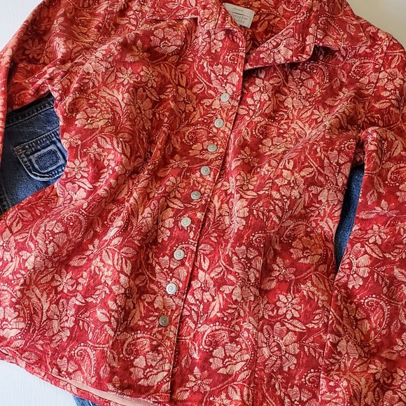 Floral Fitted Jacket - Picture 3 of 6